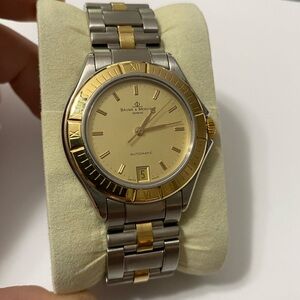 Baume et Mercier Geneve Malibu 18kt Gold / Ss MV045083 36MM Watch (Rare Model)